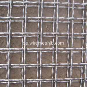 SS Crimped Wire Mesh för att göra BBQ Mesh